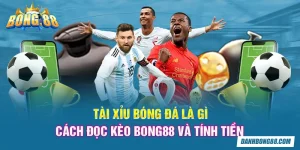 Tài xỉu bóng đá là gì | Cách đọc kèo Bong88 và tính tiền