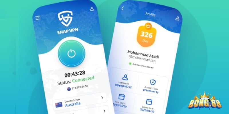 đổi vpn vào bong88